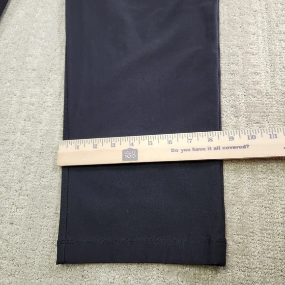 Lululemon Pants Men 40X31 ABC Classic Fit Performance Warpstreme Black Chino - Picture 6 of 13